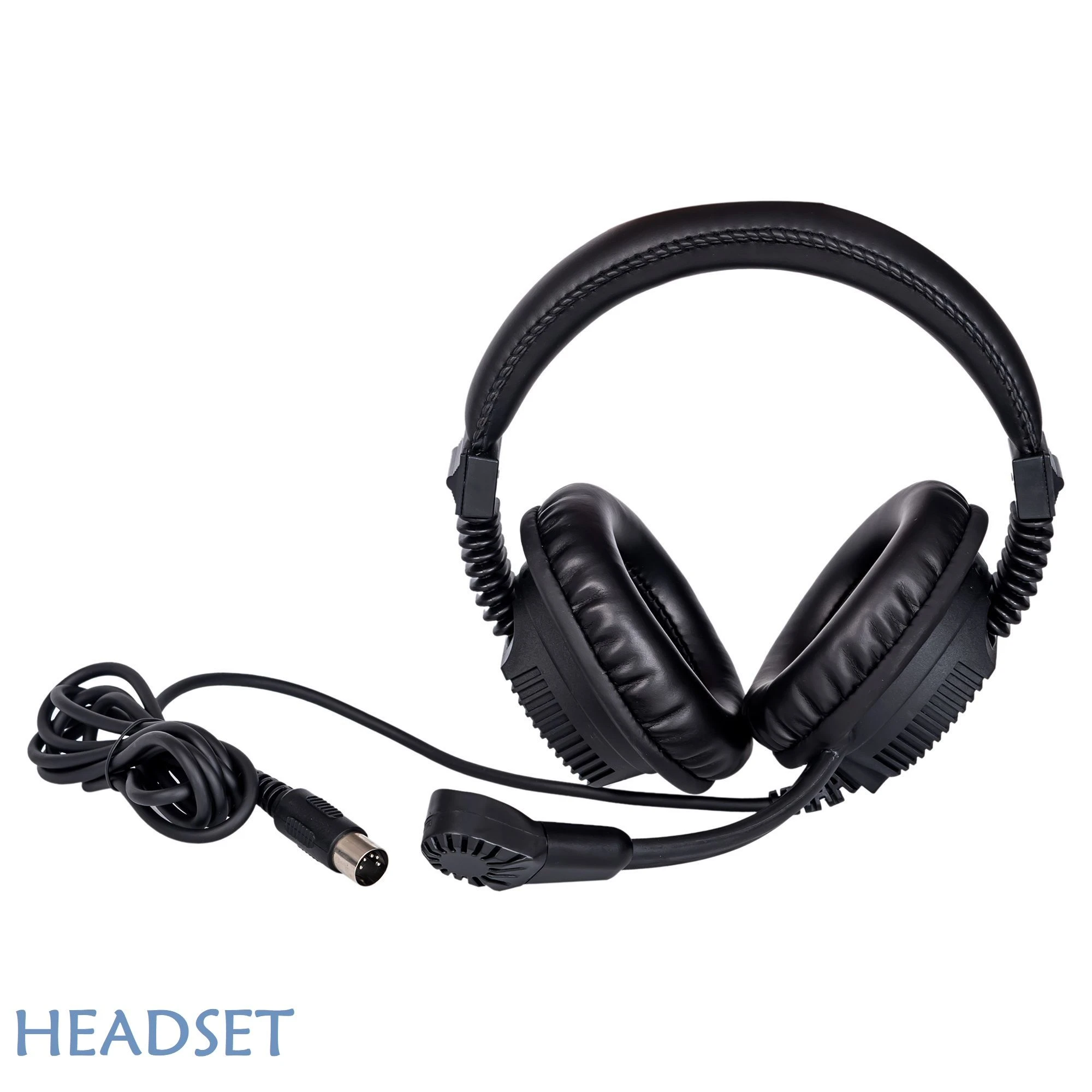 New Headphone Rj12 Rj11 5 Dins Plug Connect Headset 32 100 Ohm Computer Language Lab Headset