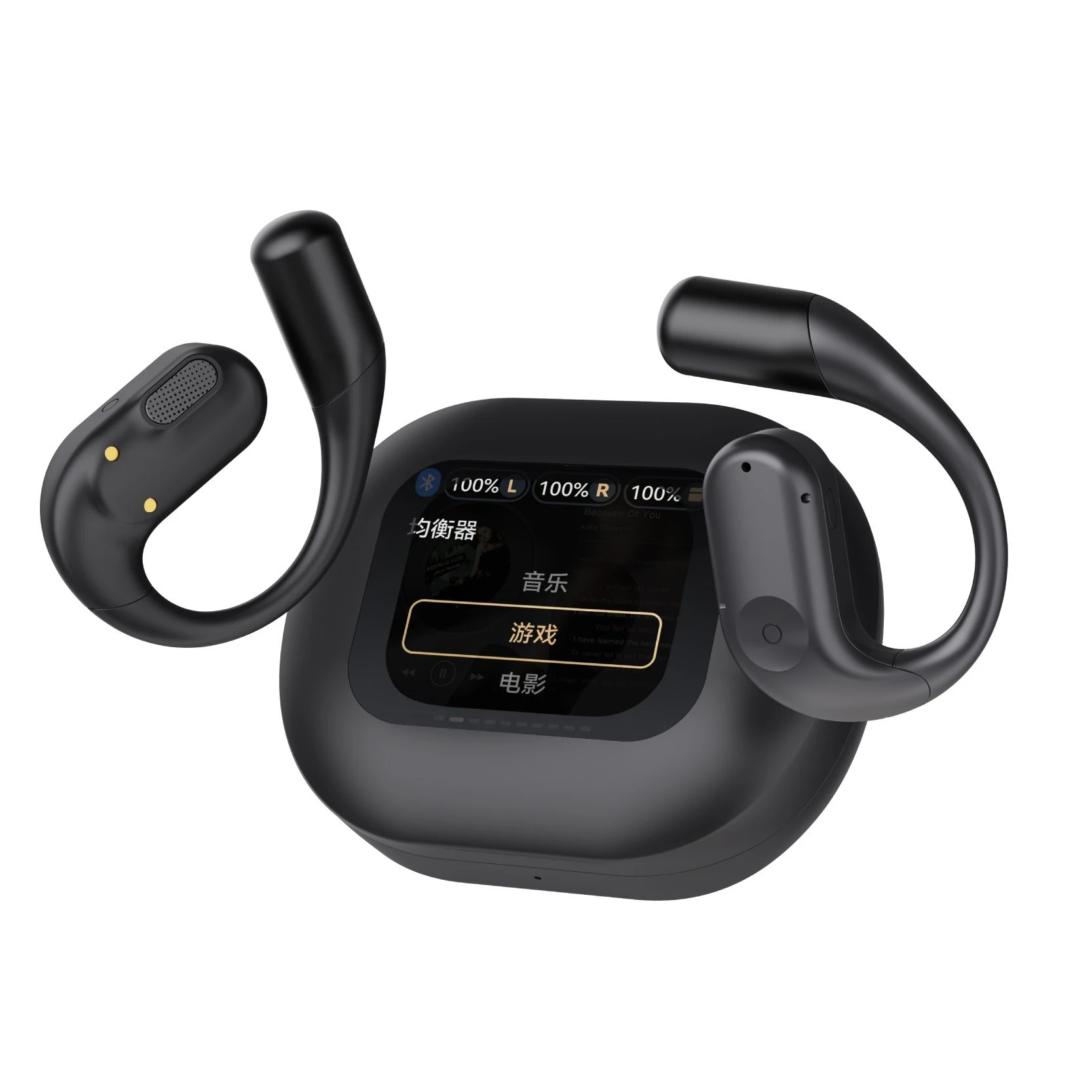 New High Quality Smart Display Waterproof Gaming Earphone in Ear Wireless Bluetooth Tws Earbuds