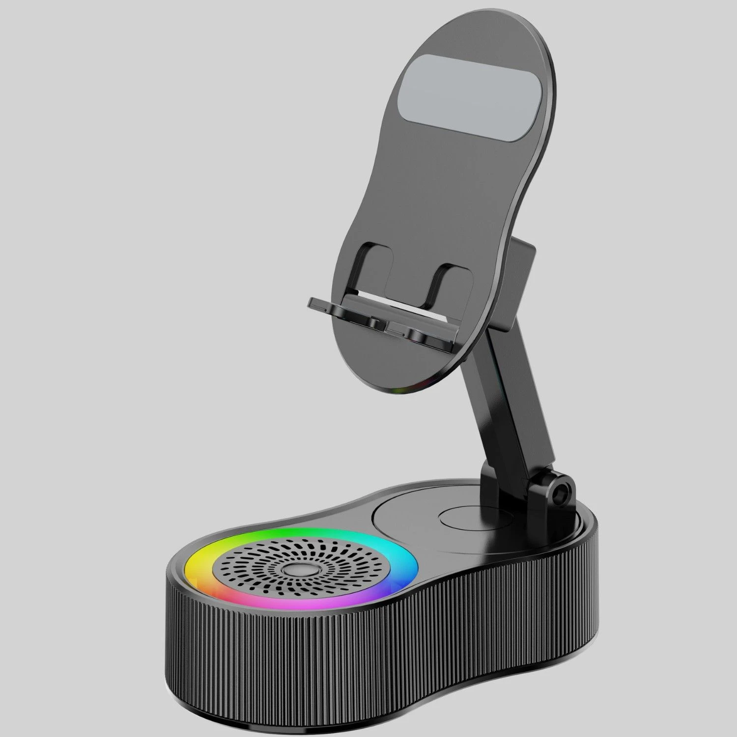 New Inductive Phone Stand Power Bank Wireless Bluetooth Speaker Desktop Live Streaming Speaker