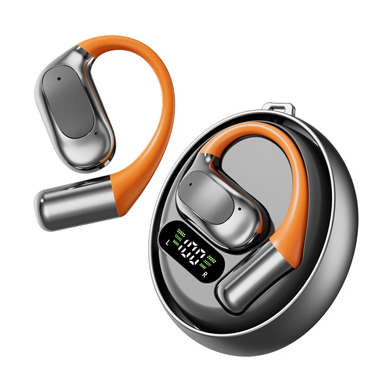 New Intelligent Ai Translation Ear Clip Ows Bluetooth Earhook Earphones