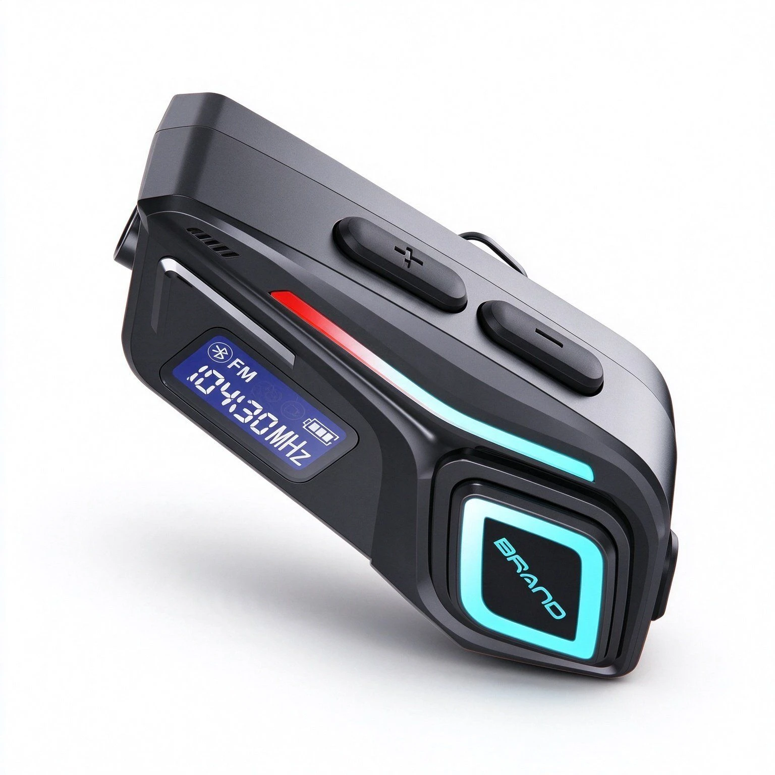 New K08 Motorcycle Helmet Intercom Waterproof Bt 5.4 Long Standby Helmet Intercomunicador Speaker Earphone