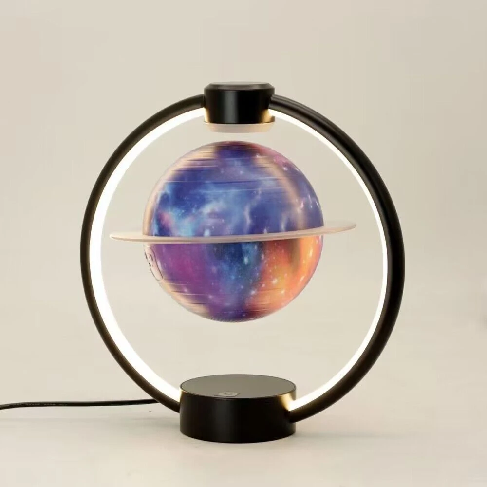 New Magnetic Levitation Floating Saturn Lamp Bluetooth Speaker with Remote Controller