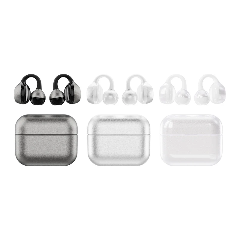 New Metal Clip on Wireless Bluetooth Earphones