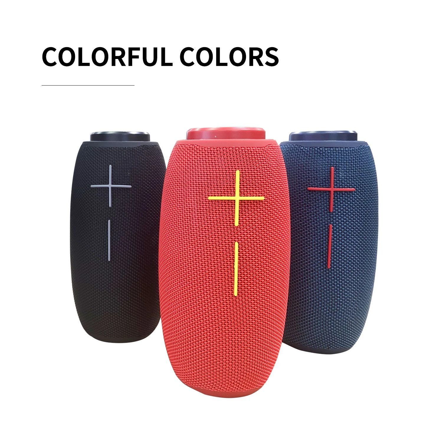 New Outdoor Portable Ipx6 Waterproof Bluetooth Speakers with 1500mAh Battery Capacity Wireless Mini Speaeker Audio Speaker