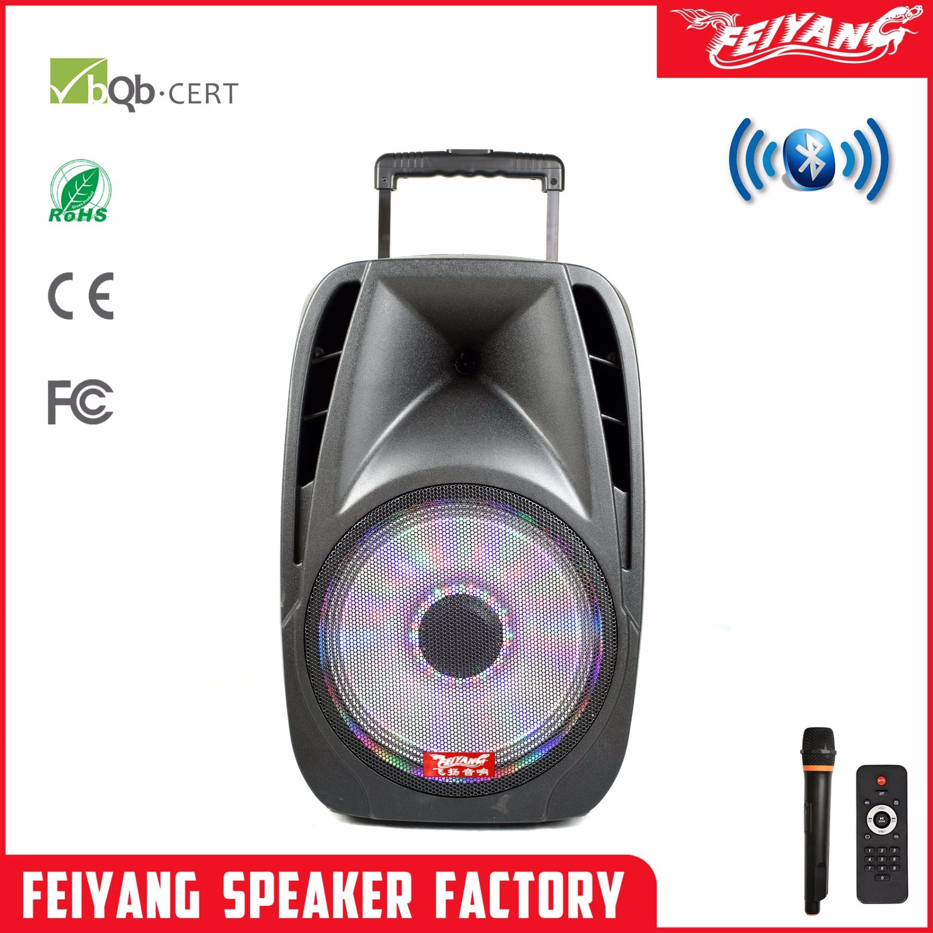 New Portable Audio Professional DJ Bluetooth Speaker Box F23