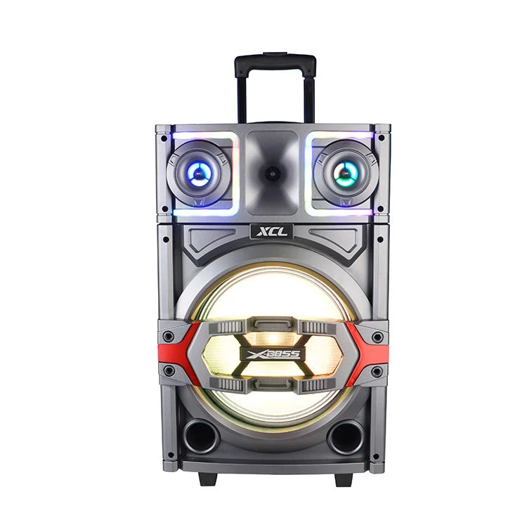 New Portable Blue Tooth Speaker 12” DJ Trolley Speaker