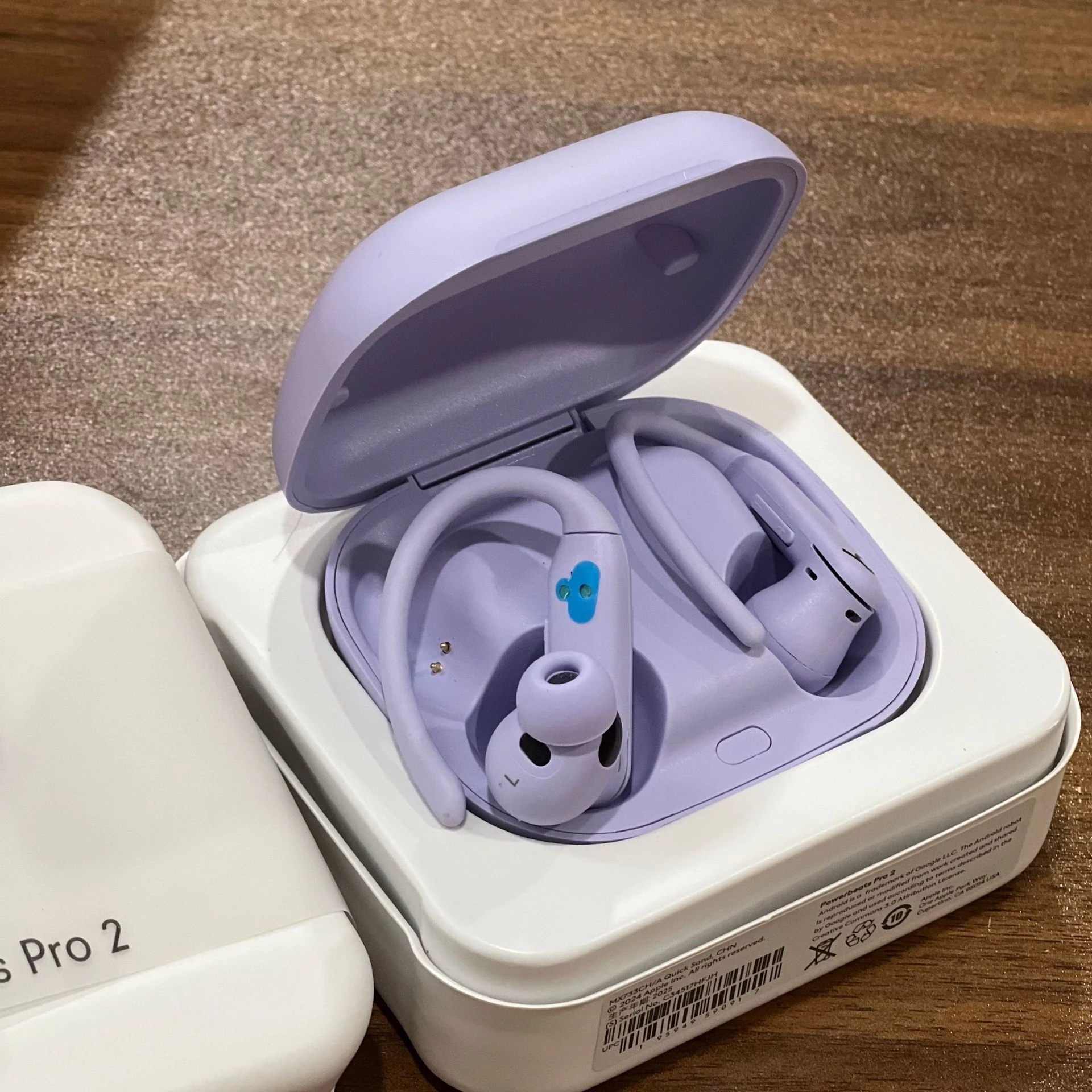 New Power PRO2 Wireless Bluetooth Earbuds, Over-Ear, Pop-up, Sports Headphones