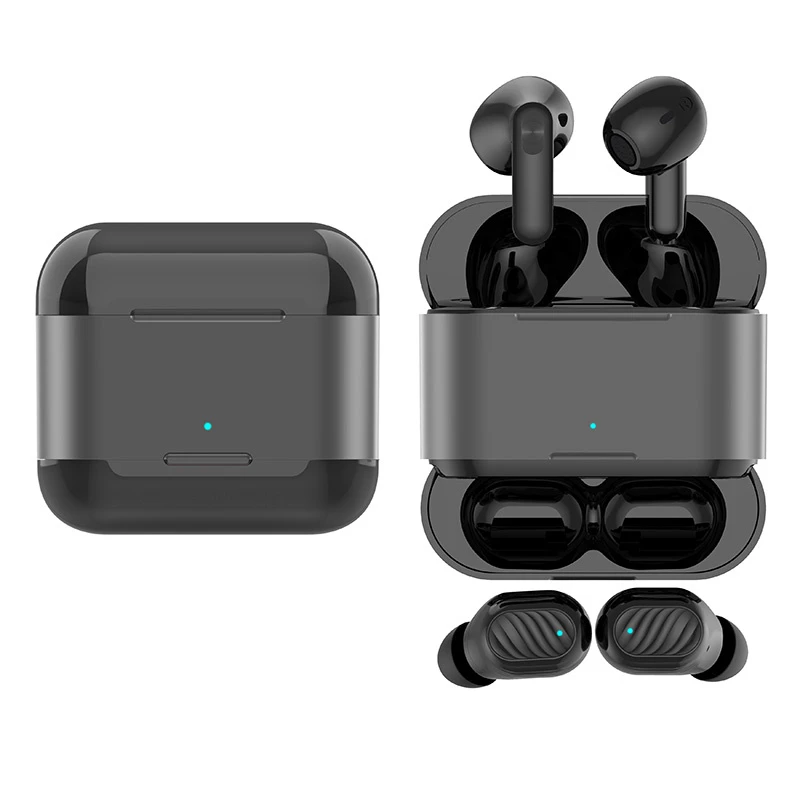 New Private Design Two Pairs of Earbuds in One Charging Case Tws 4 Earbuds Low Latancy Earphone