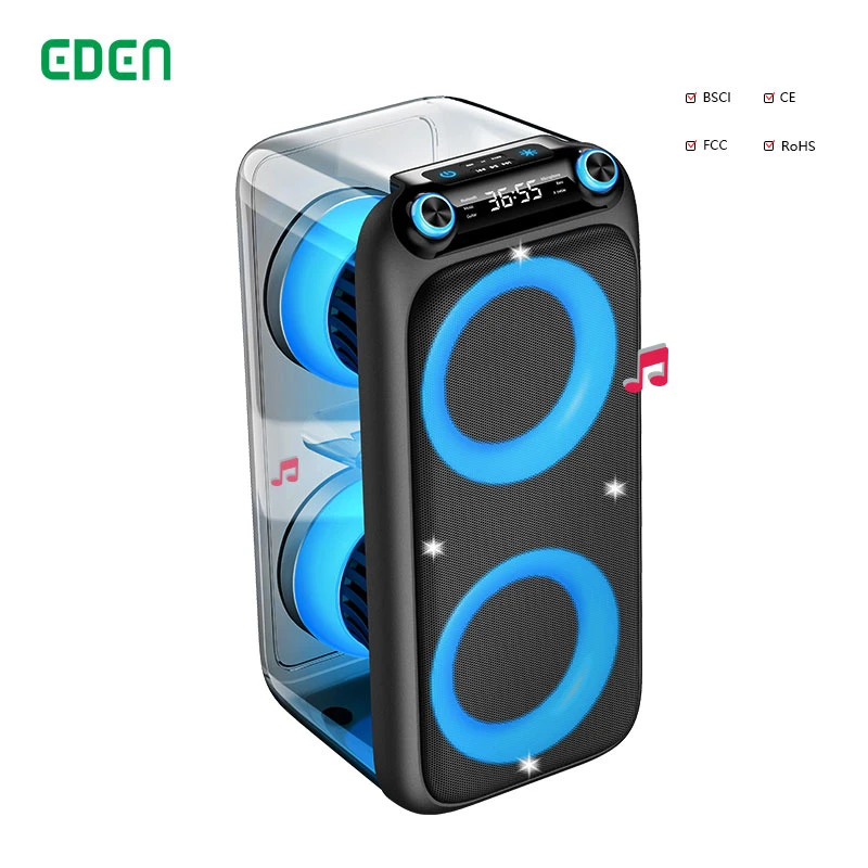 New Product Dual 6.5 Inch Professional Sound System Audio Electronics Multimedia Bluetooth Speaker Sound Box
