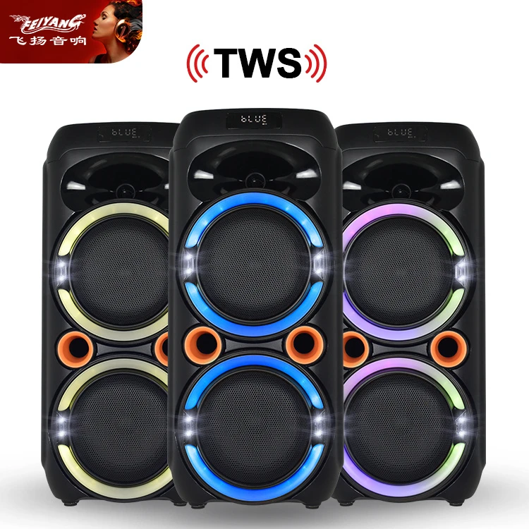 New Promotion Double 6.5 Inch Wireless Party Speaker