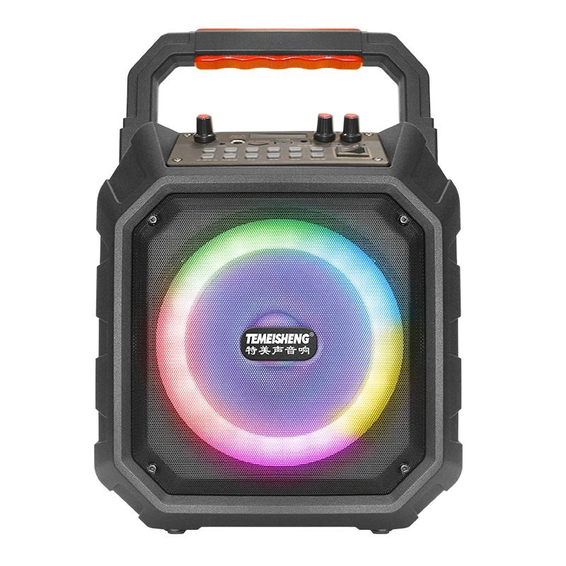 New Style 6 Inch Woofer Rechargeable Portable Audio Player Bluetooth Wireless Boss Audio Box Karaoke DJ Outdoor Speaker