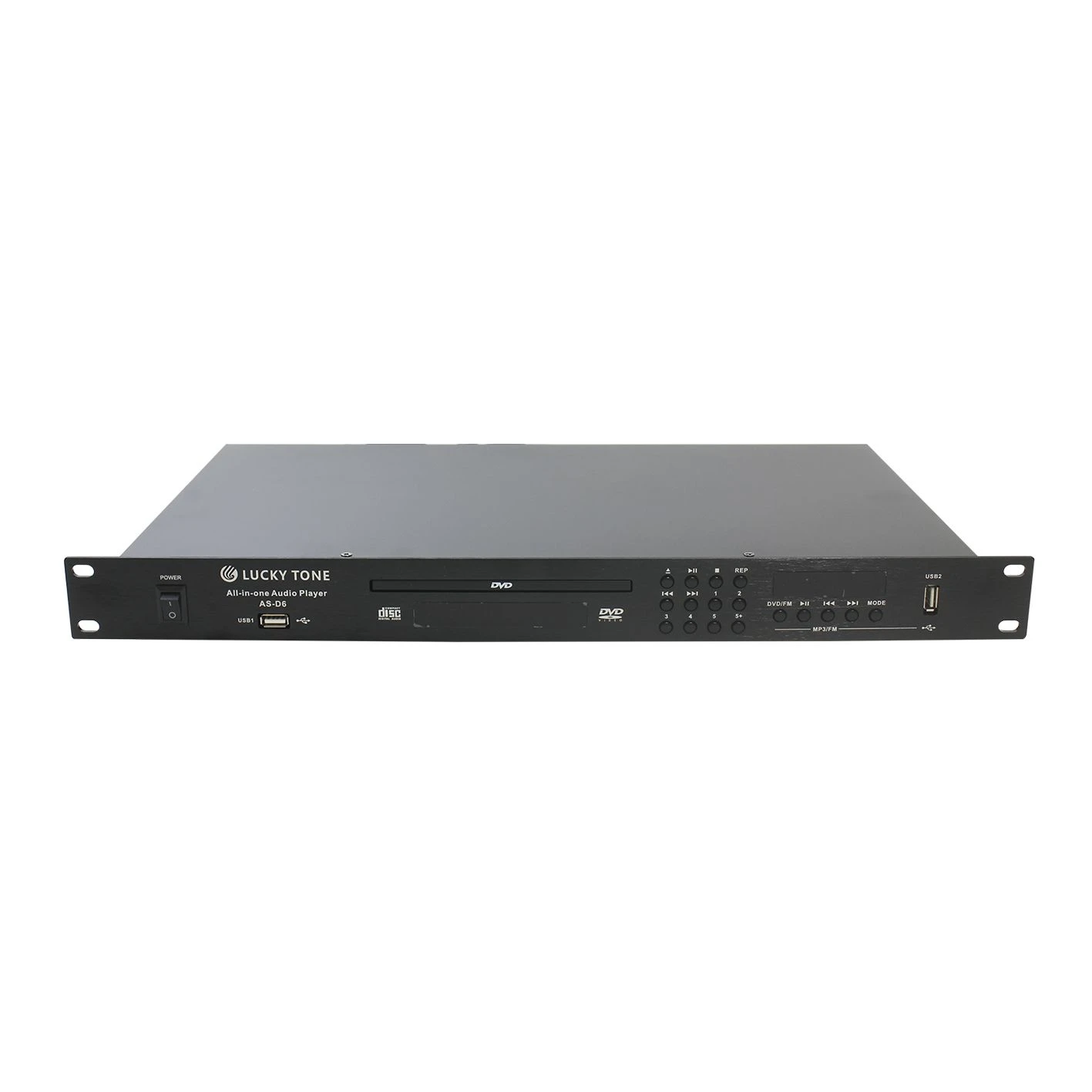 New Style All-in-One 2 Channel Music Player with DVD, MP4, MP3, CD, Tuner and USB as-D6 Audio Player Bluetooth Wireless