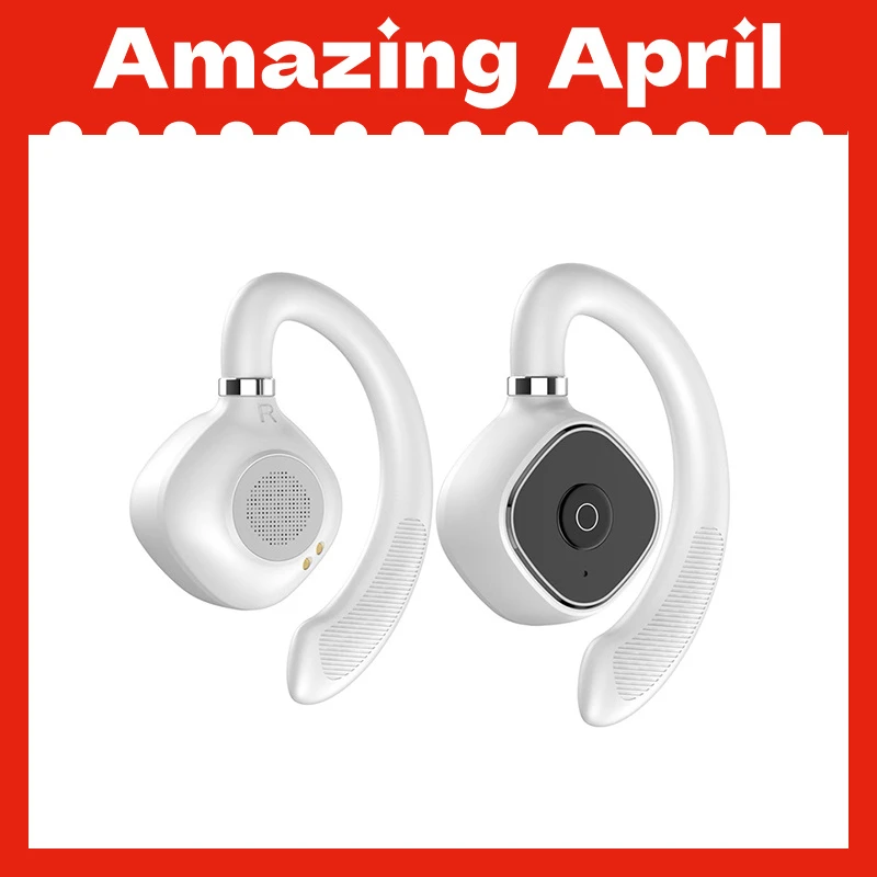 New Technology Sports Headsets Ear Hook Tws Ture Wireless Bluetooth Earphones Open-Ear Earbuds