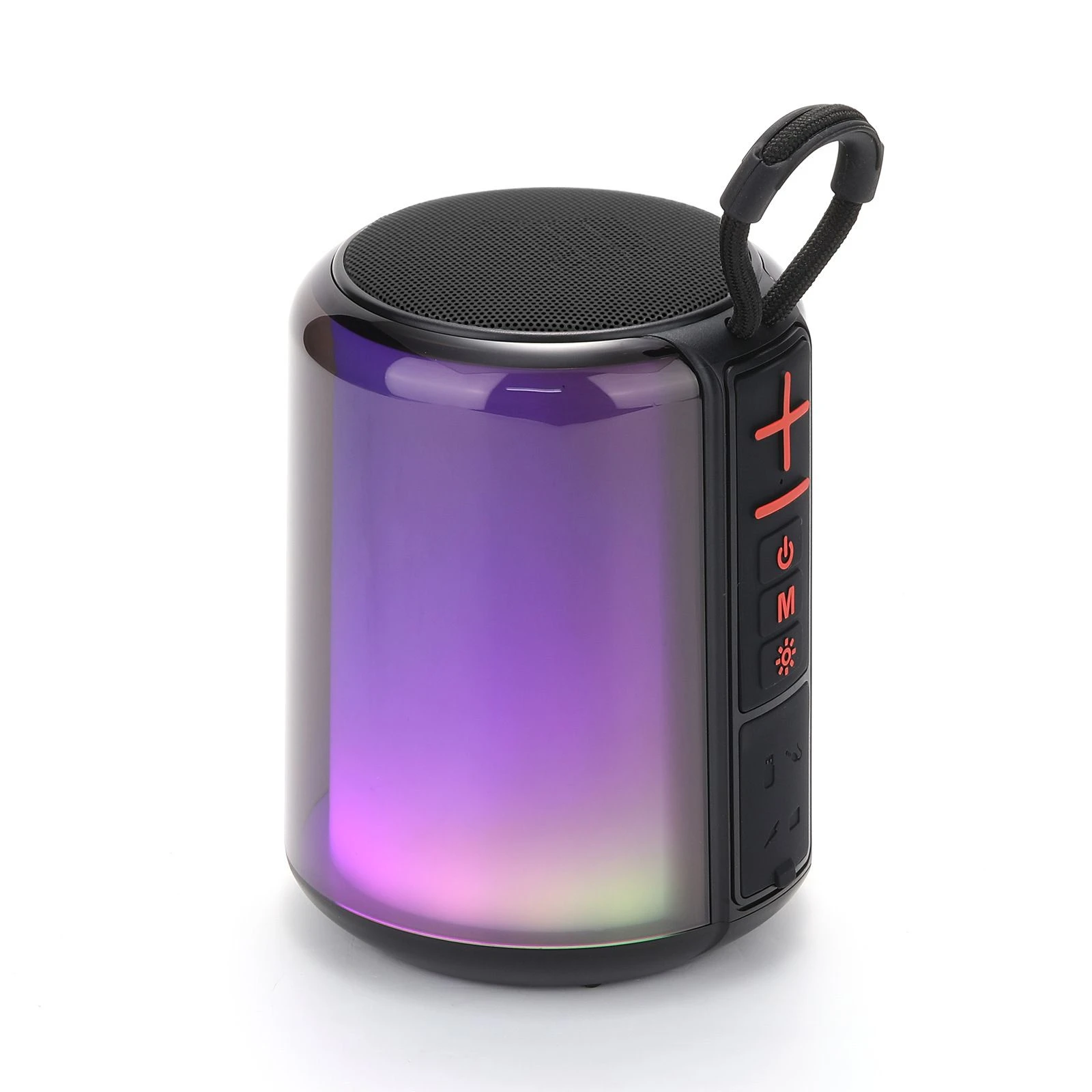 New Tg 385 Mini RGB LED Light High Power 5W 1200mAh Bass Bt Wireless Speaker