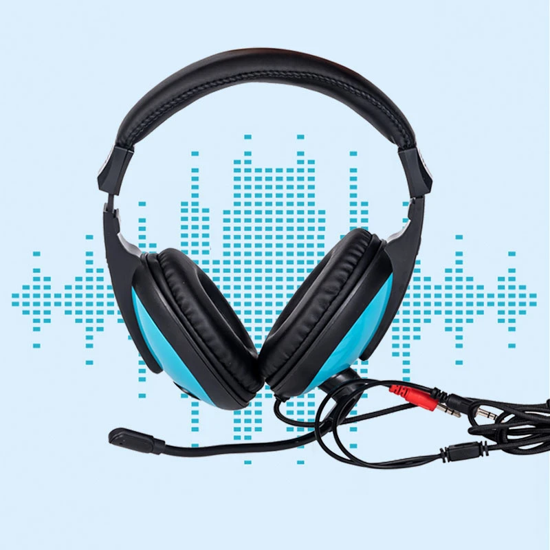 New USB Headphone Electric Headset Dynamic Headset C-Media 6206