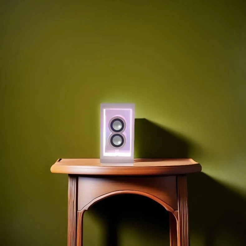 New Wireless Bluetooth Transparent Speaker with RGB Lighting