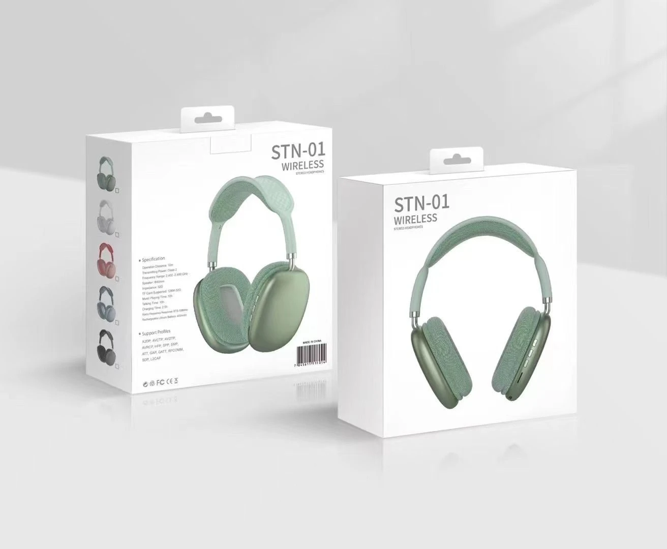 New Wireless Headphone Stn-01 Bluetooth Earphone 5 Colors Available