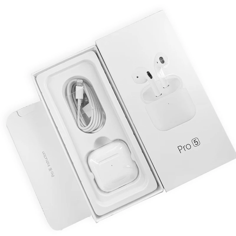 Newest Pods PRO 5 Earphone Waterproof Noise Canceling Wireless Bluetooths Tws Earbuds