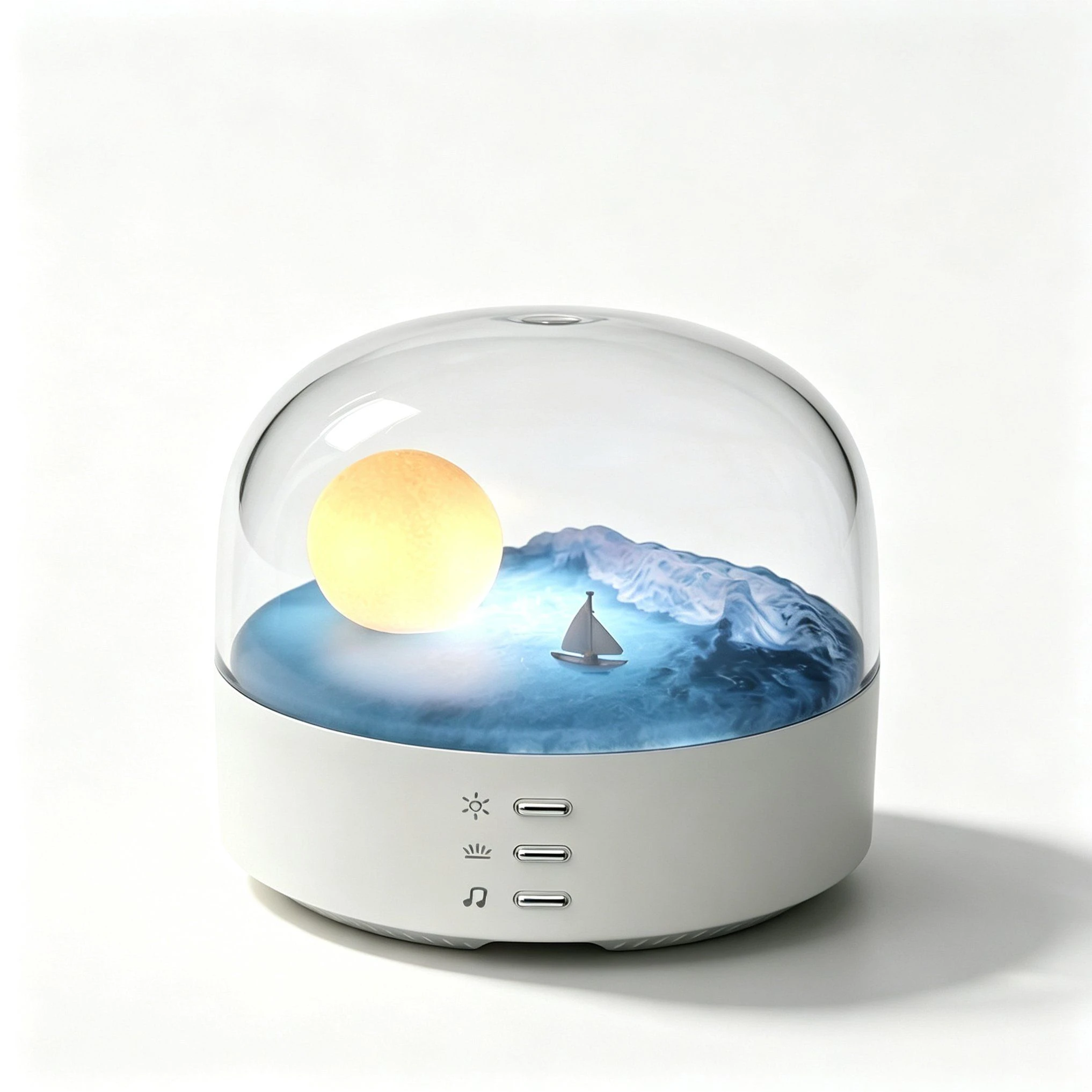 Night Light Bluetooth Speaker with Memory Function