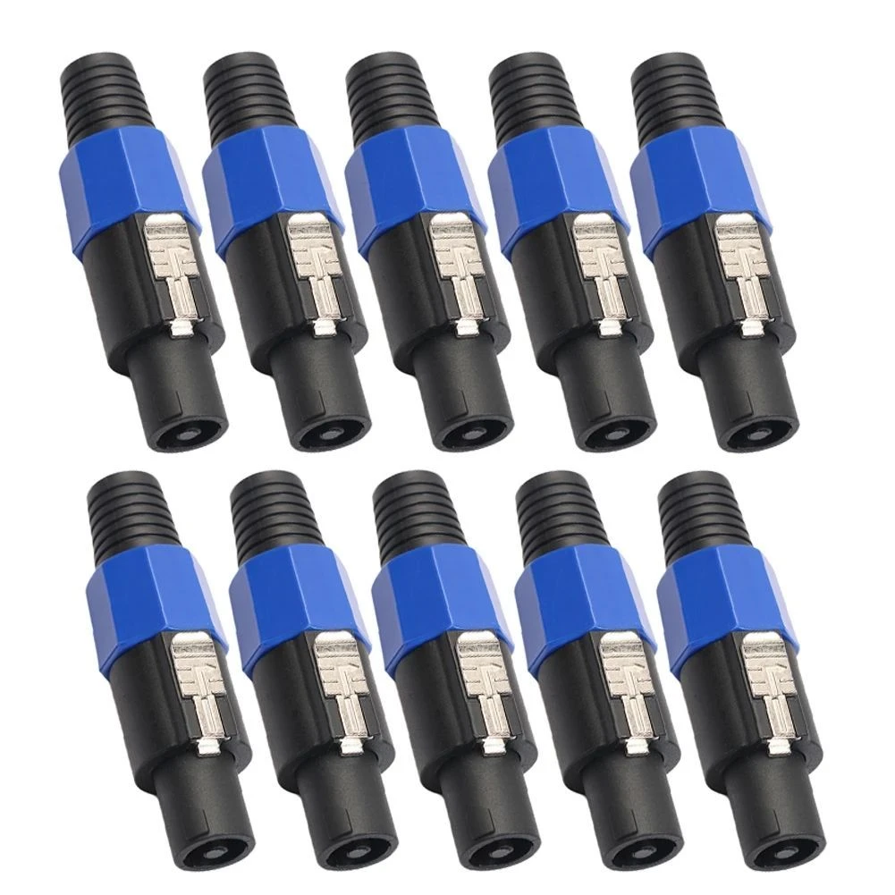 Nl4FC Audio Plug Speakon Microphone Adapter, Speakon Type Audio Speaker Plug, Waterproof Connector Power Cable Plug