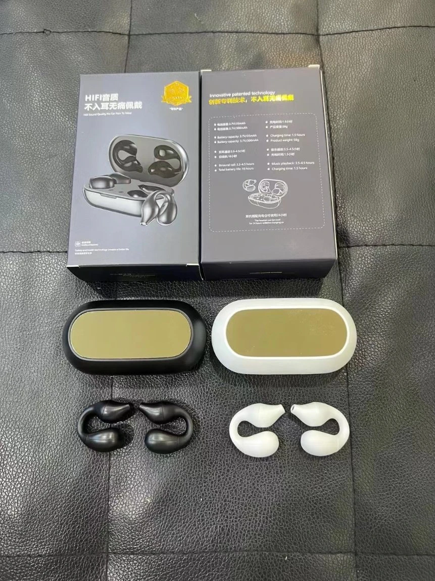 No Ear Pain Wearing Bluetooth Headset Wireless Headset Sports