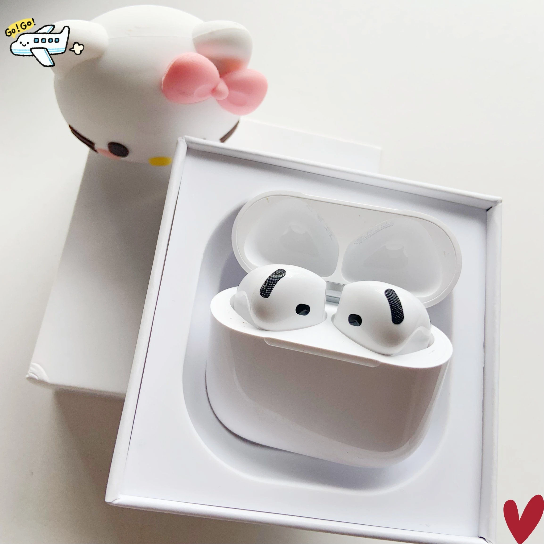 Noise Canceling 4th Gen Earbuds Dual Mic Clear Voice Long Playtime