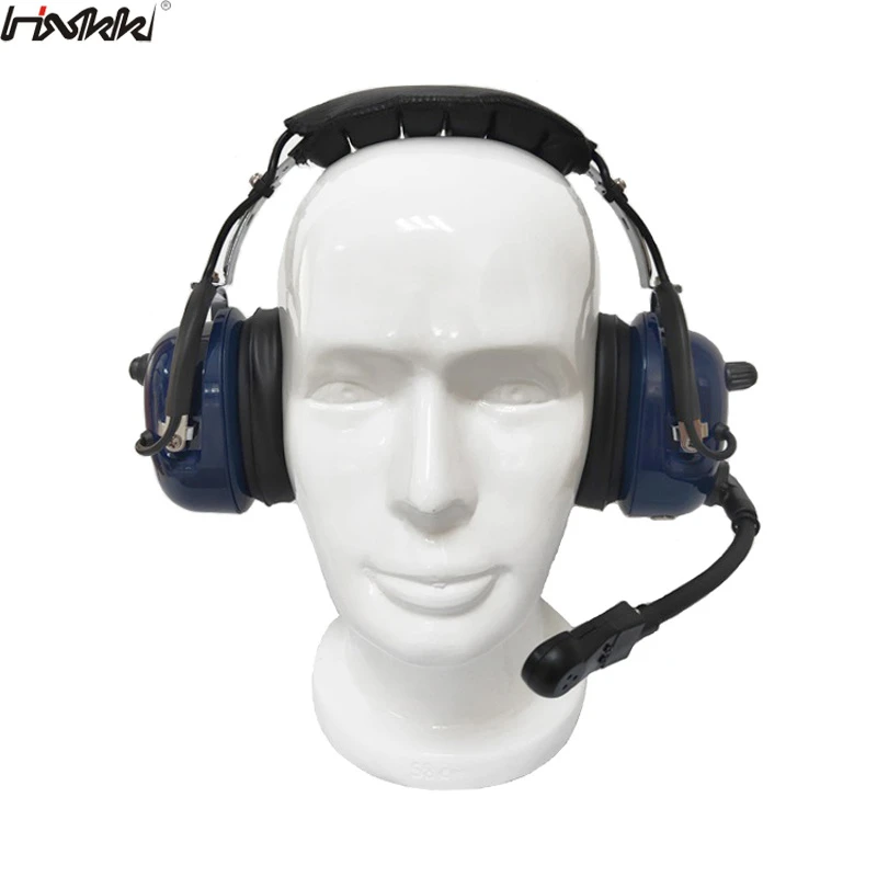 Noise Canceling Headset for Construction Industrial with Walkie Talkie Plug