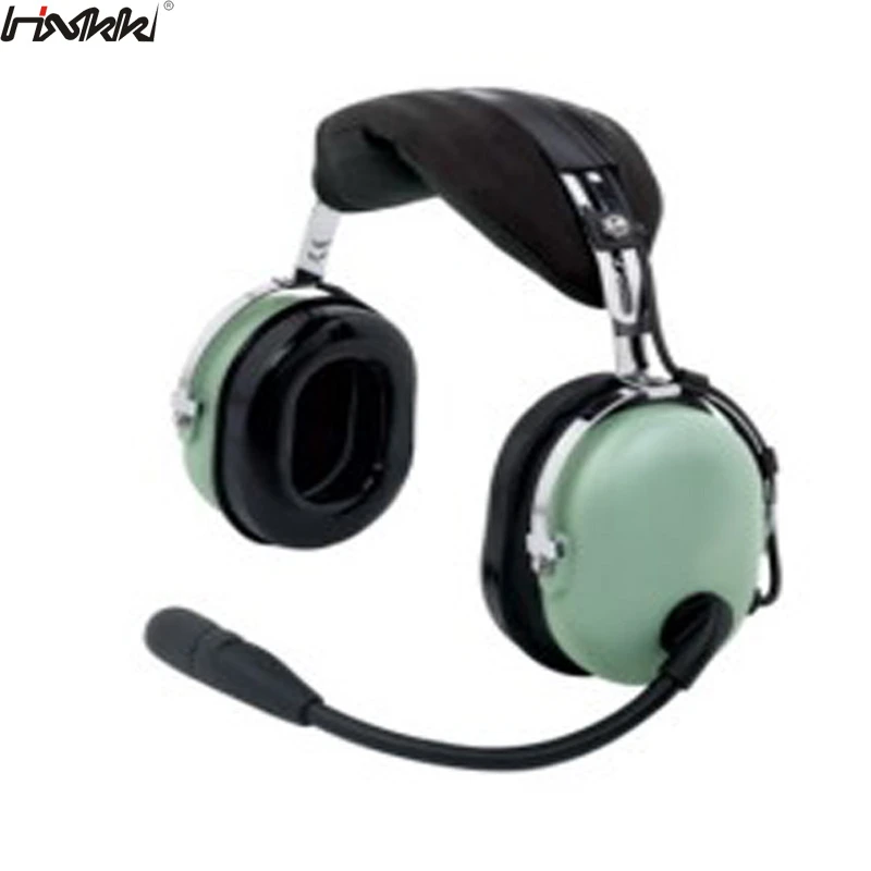 Noise Canceling Pilot Headset with Ga Connector for Helicopter