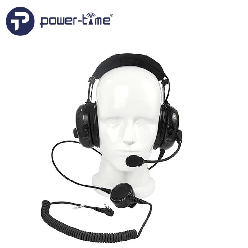 Noise-Reduction Headset with Flexible Dynamic Microphone