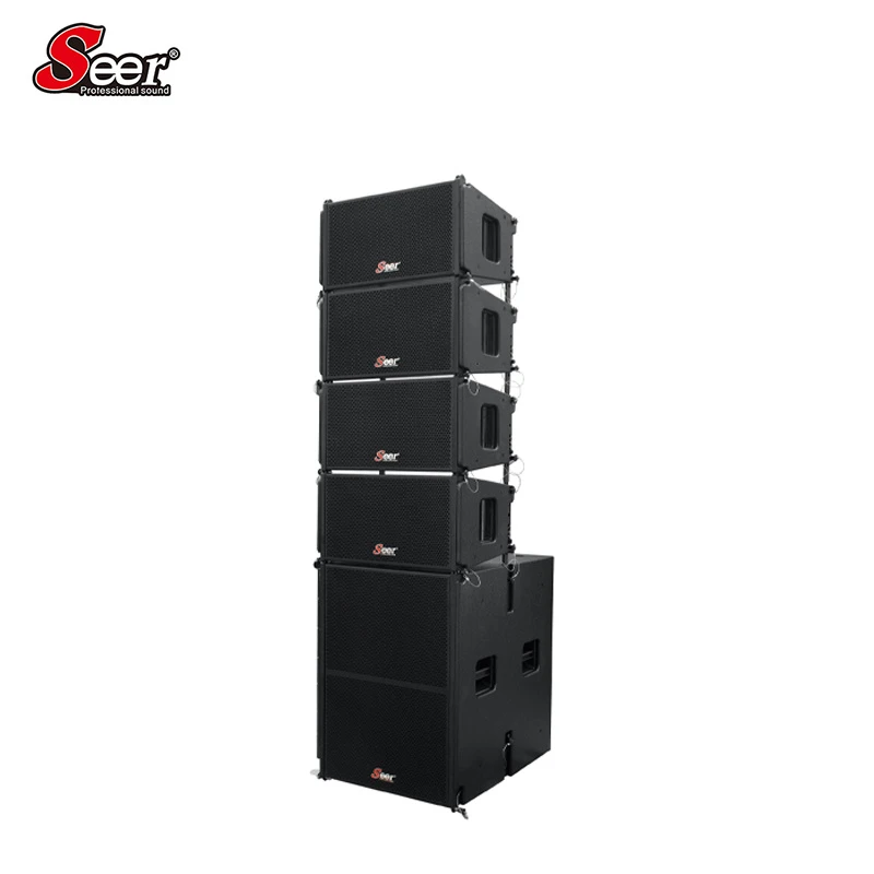 Nx-10 Active Line Array Professional Stage Audio Set for Active Performance Speaker Stage Stand System Active Audio