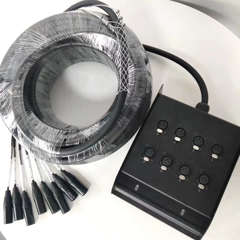 ODM/OEM High-Fidelity Crush Proof Xir Audio Snake Cable for Performance Stage