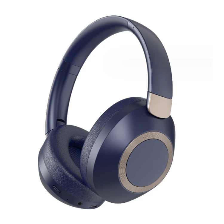 OEM Anc Silent Disco Bluetooth Stereo Headphones Active Noise Canceling Over Ear Wireless Headset with Microphone