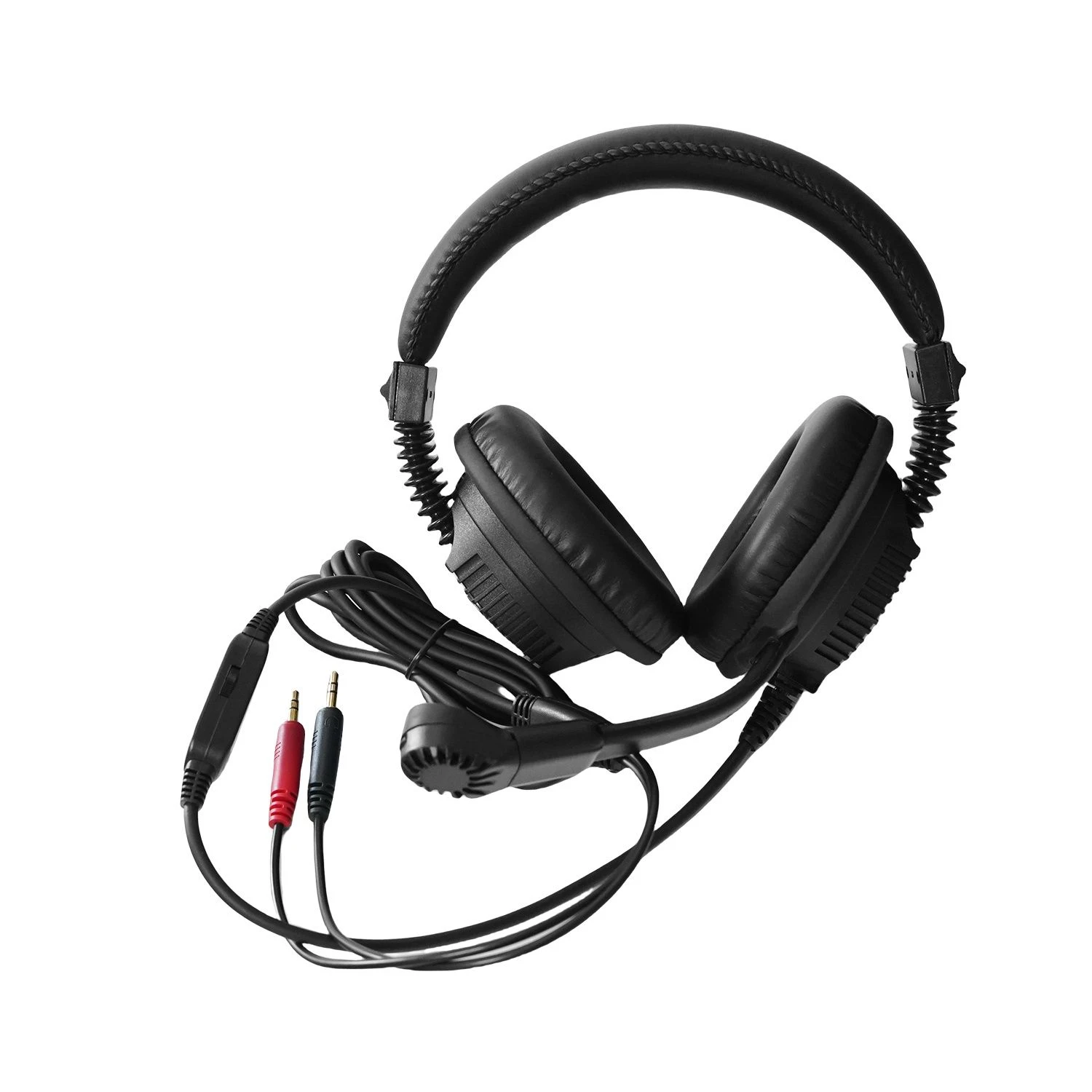 OEM Factory Price Professional Wired Ear Headphones Noise Canceling Headband Style 2*3.5mm Connectors Stereo Sound Gaming Computer