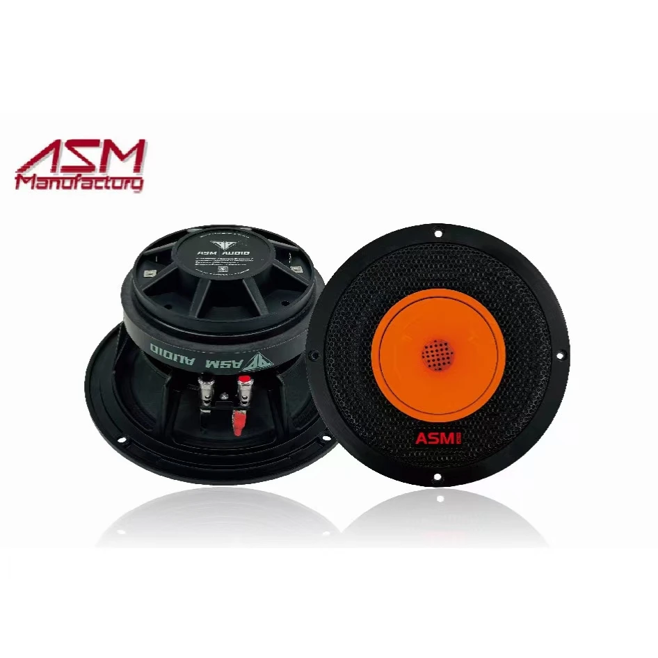 OEM High Quality Inche Midrange Car Speakers Horn 6*5” Paper Cone Audio