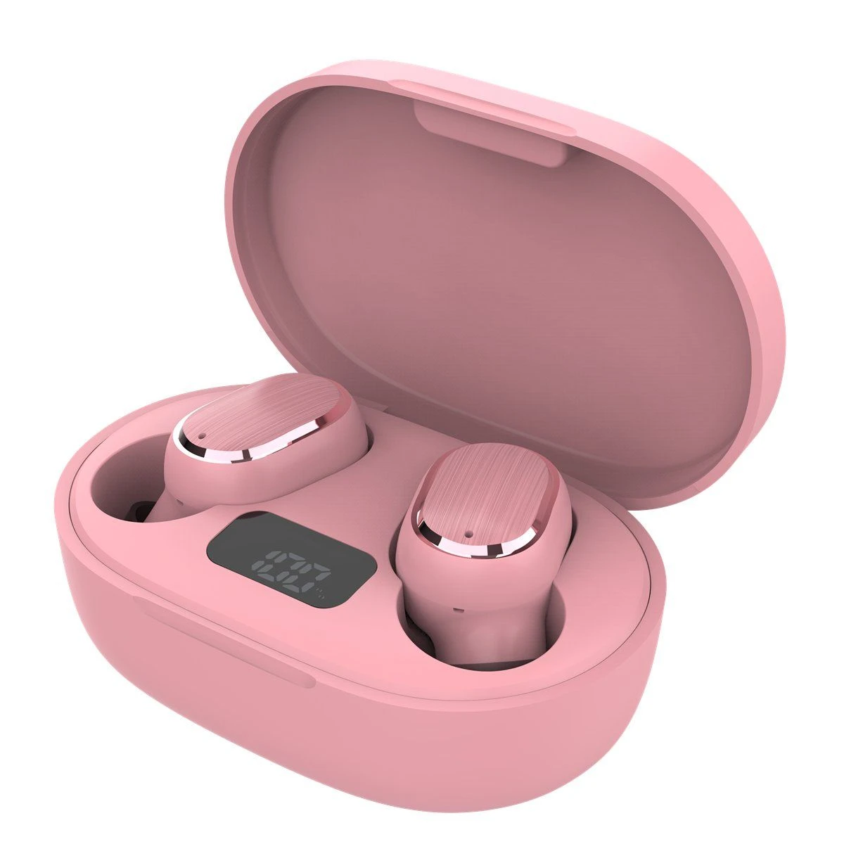 OEM Manufacturer Ture Wireless Earbuds 3D Stereo Quad Mic 400mAh Battery Tws Earbuds for Mobile Phone APP Support Hall Switch