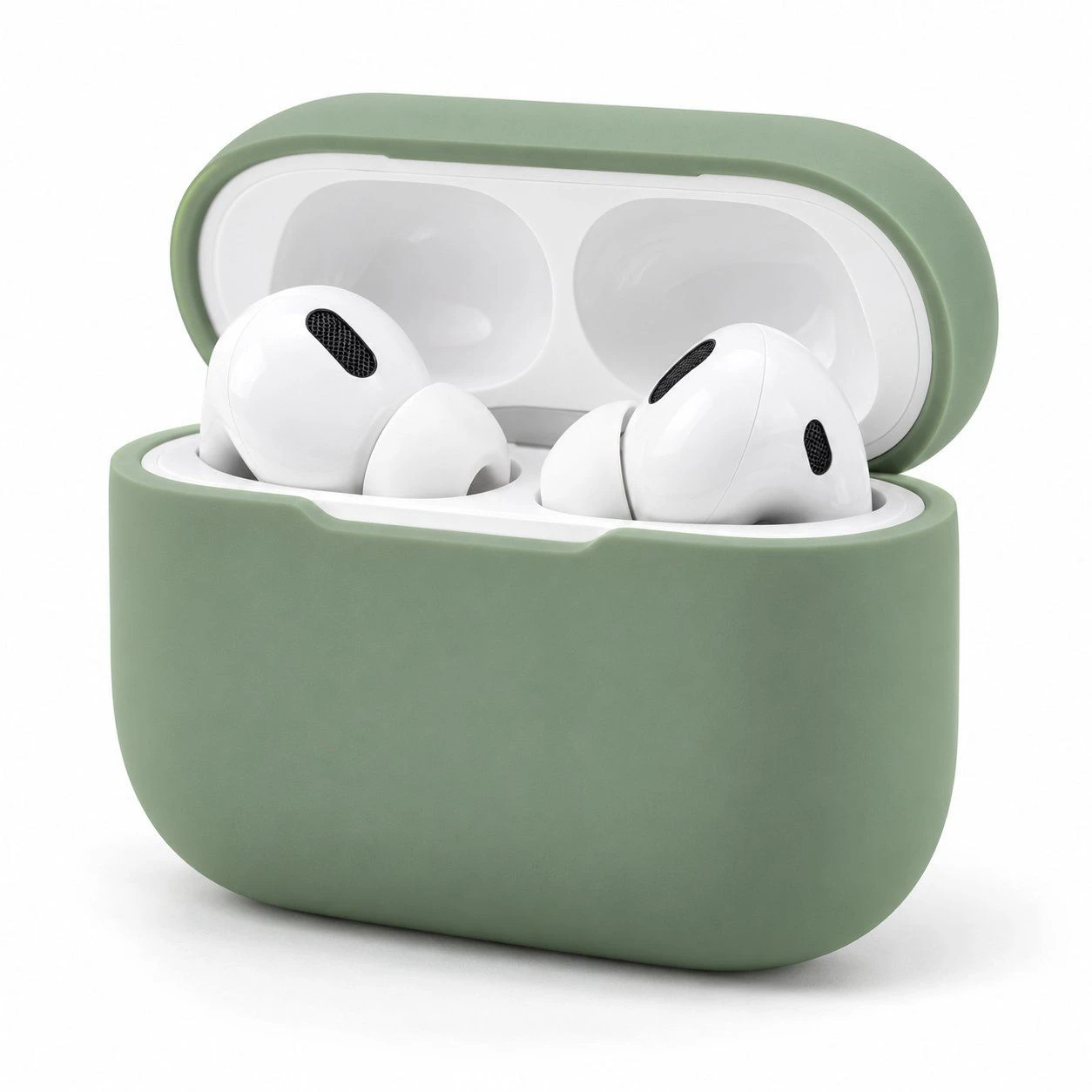 OEM ODM Custom Logo Soft Touch Silicone Case with Flexible Protective Design for Wireless Earphone Charging Box