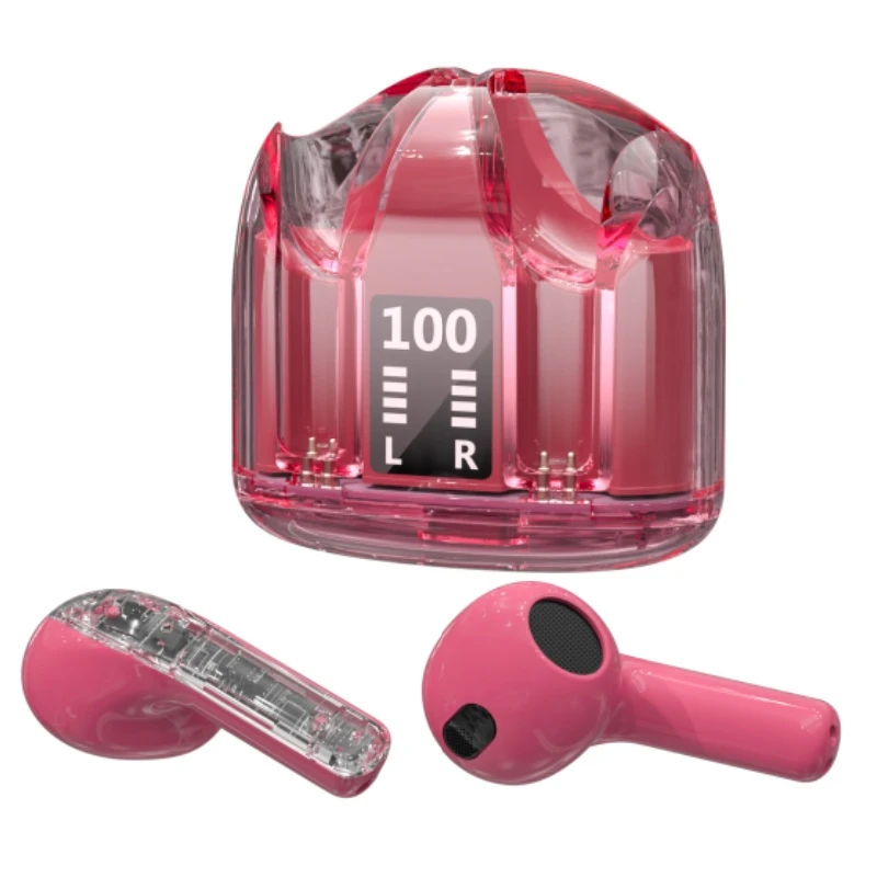 OEM ODM Earphones Wireless Headphones Tws Earbuds Bluetooth 5.3 LED Battery Display Enc Noise Reduction Factory