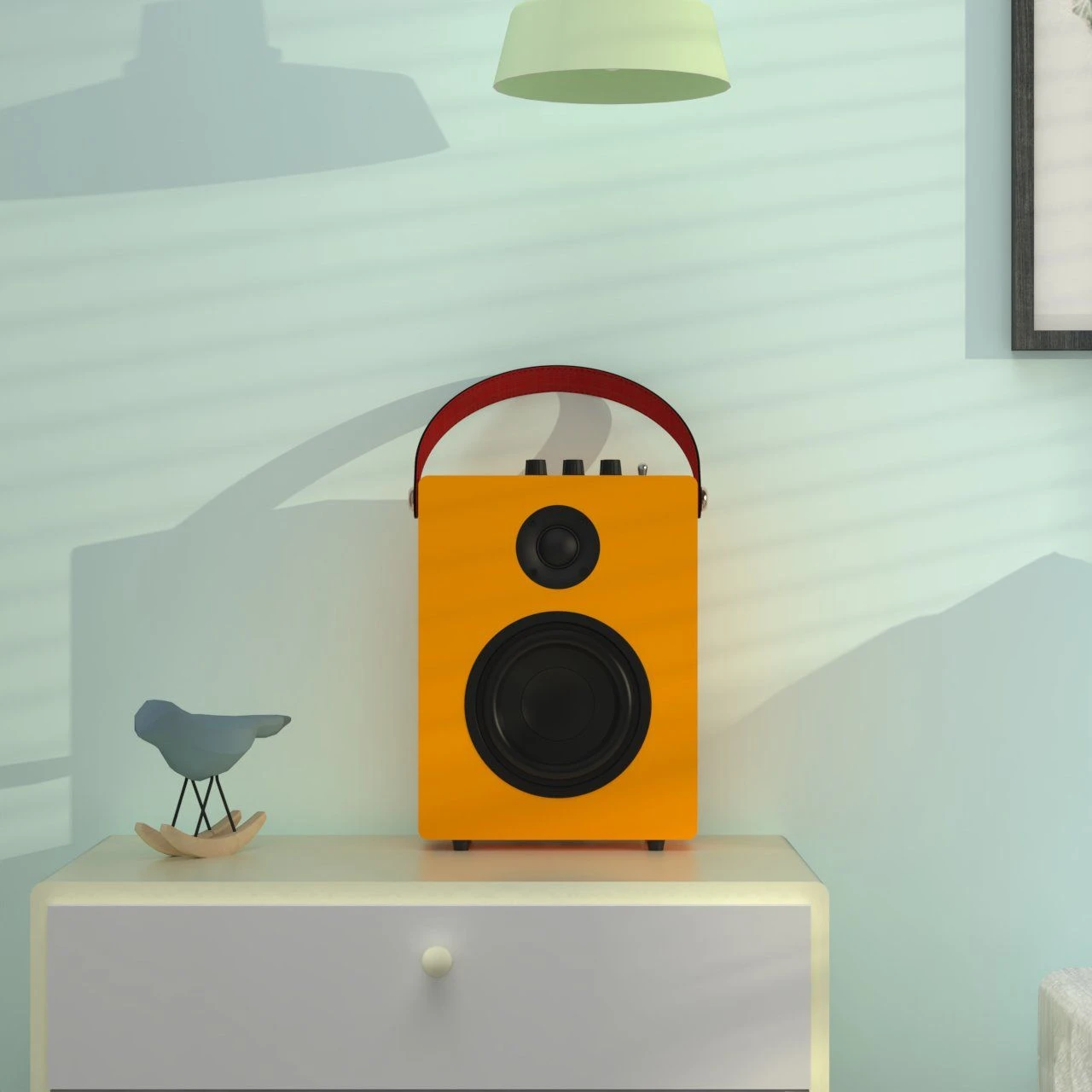 OEM Portable Bluetooth Speaker with Adjustable Bass Treble and Volume Control