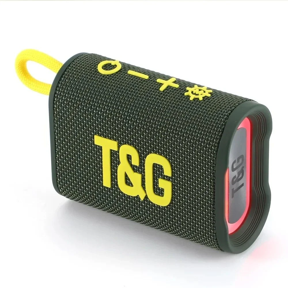 OEM Portable Outdoor Waterproof Bluetooth Speaker with Fabric Cover and Stereo Sound