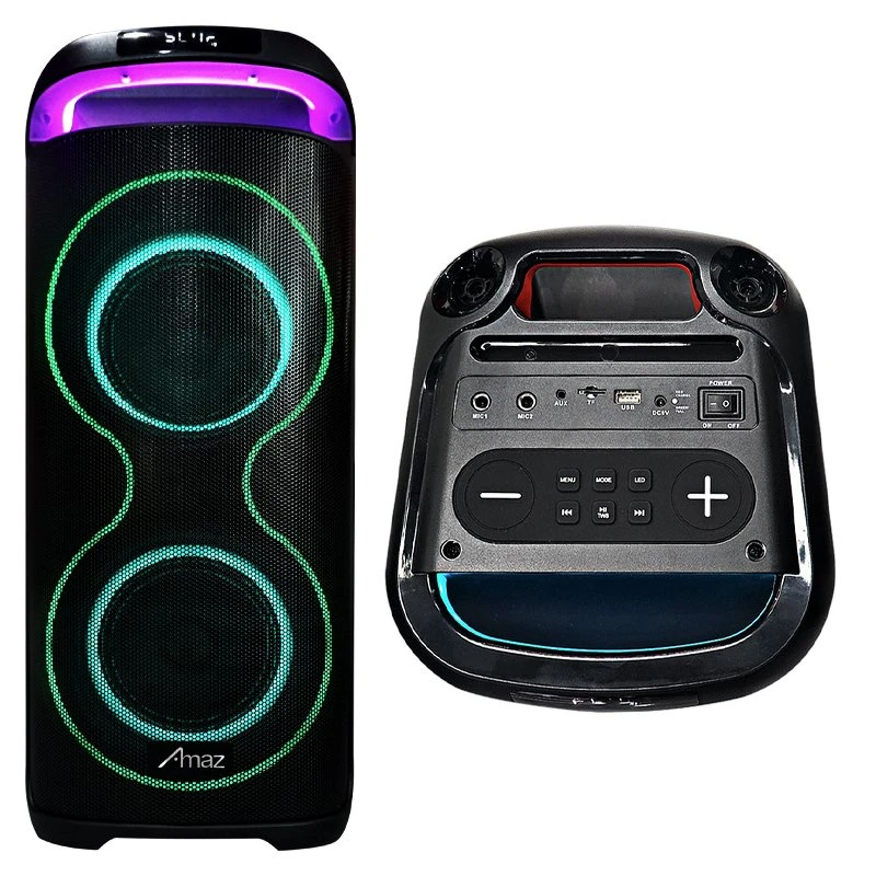 OEM Speaker Manufacturer Portable Karaok Speaker with Light
