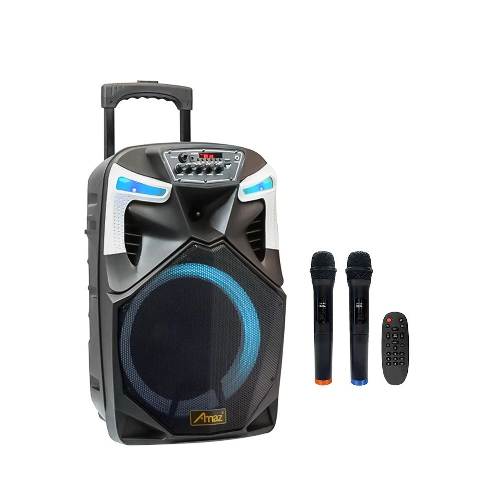 OEM Trolley Speaker Bluetooth Speaker Rechargeable Portable Party Speaker