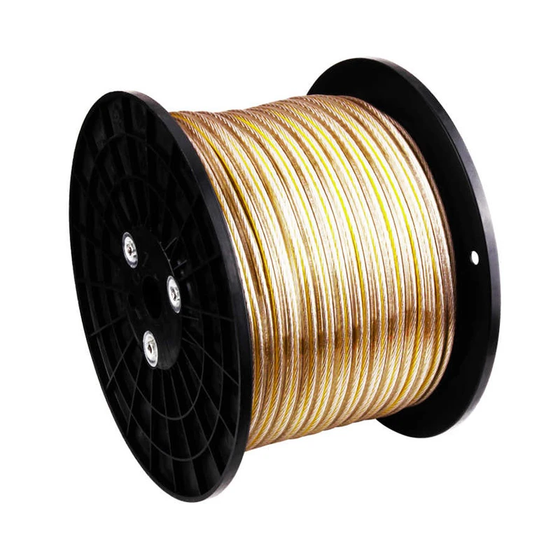 OFC Silver-plated Speaker Wire for Center Surround Main Audio System Cable