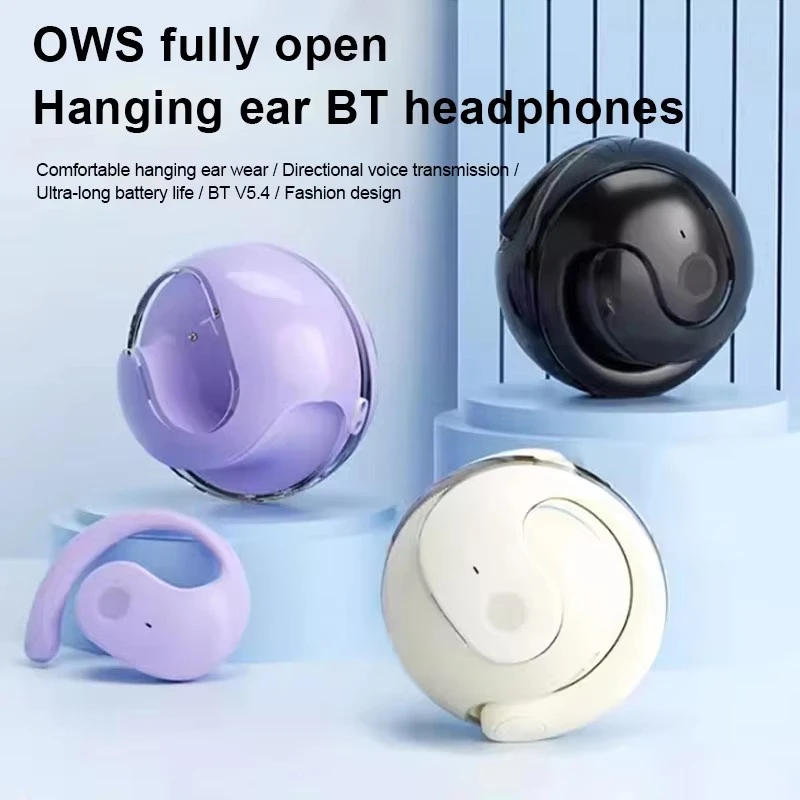 Open Ear Clip Headset Delivers Crisp Sport Audio Playback