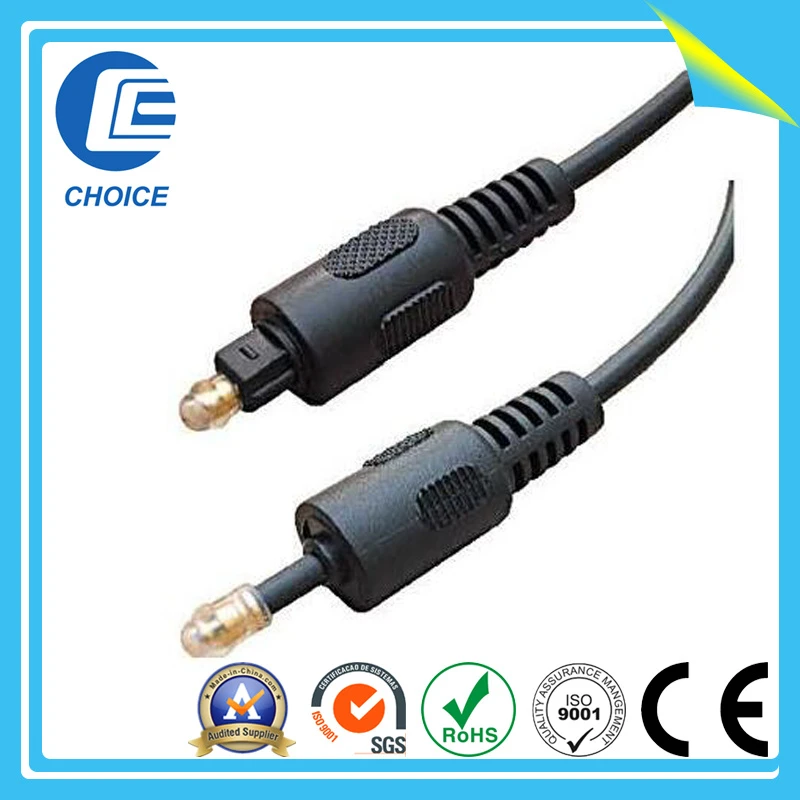 Optical Fiber Cable CH41007/08/09 3RCA Premium Component Mono Shielded Male Audio Cables
