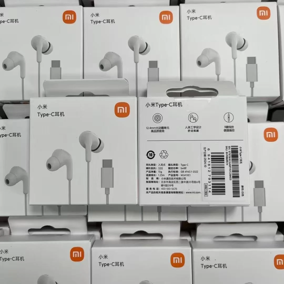 Original Mobile Earphone Type-C Earphone for Mi 14 Ultra