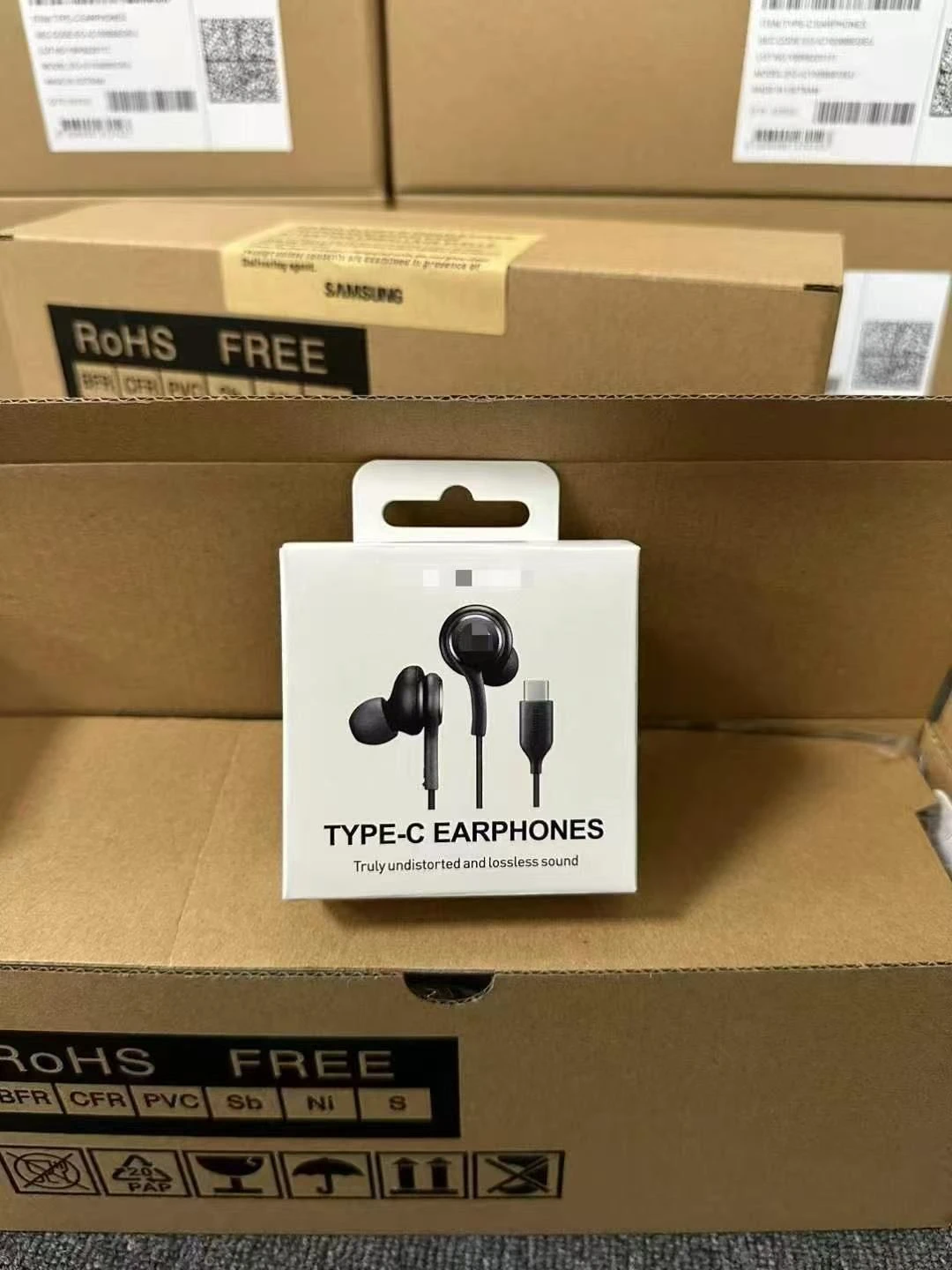 Original Mobile Type-C Earphone in Ear for Sx Note10 Headphone