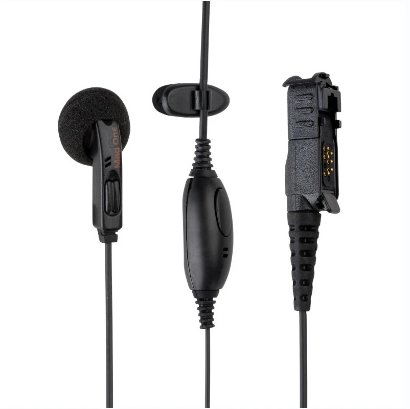 Original Motorola Pmln5733A Walkie-Talkie Headset Microphone for Dp2400 Dp2600 Dp2400e Dp2600e Earhook Microphone