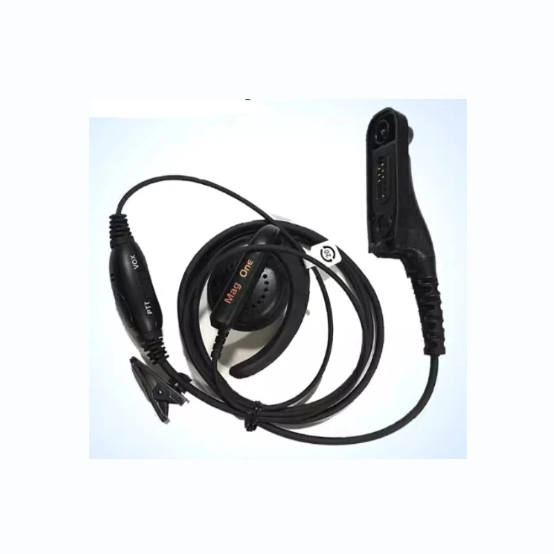 Original Motorola Pmln6067 Walkie-Talkie Headset Microphone for Dp2400 Dp2600 Dp2400e Dp2600e Earhook Microphone