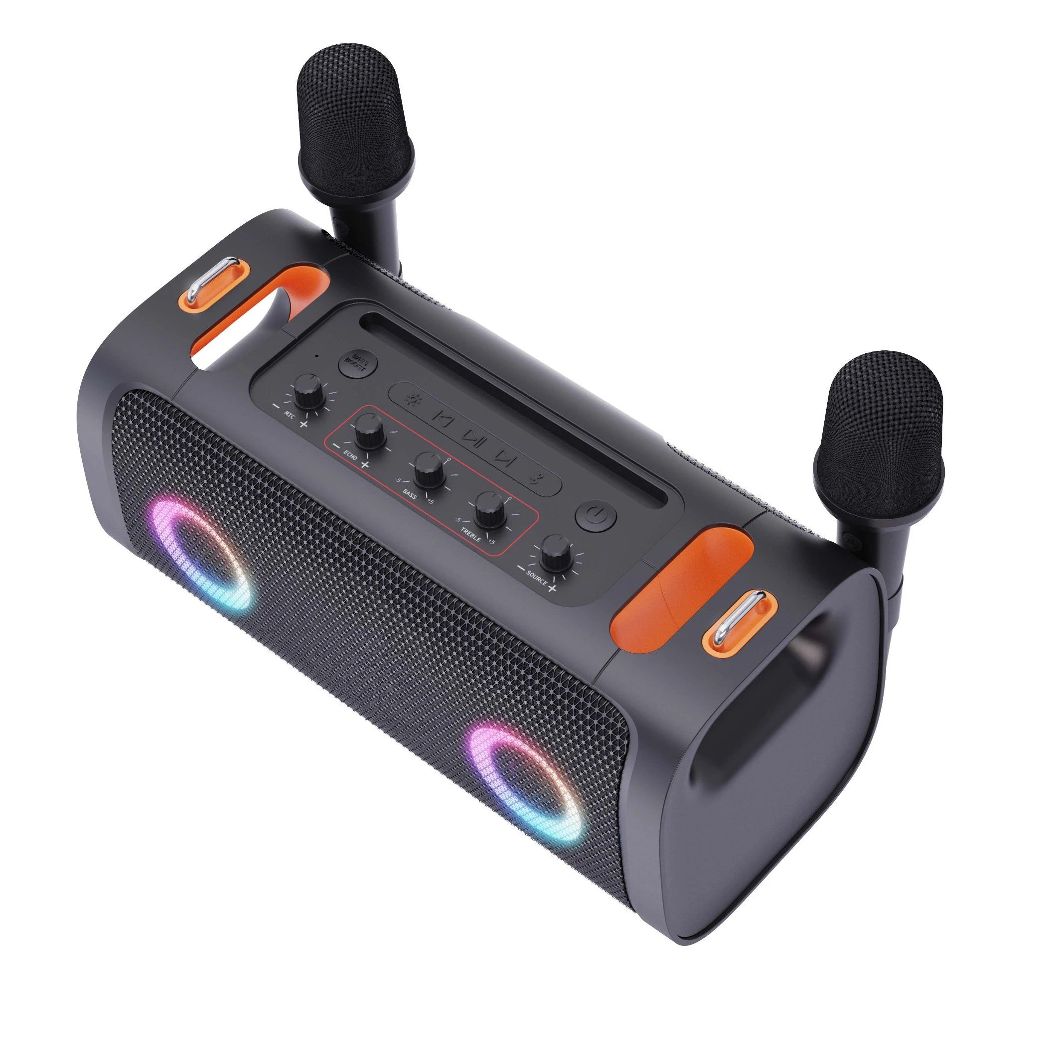 Original Portable Outdoor Waterproof 50W Loud Heavy Bass Tws Connection Wireless Bluetooth Speaker Boombox