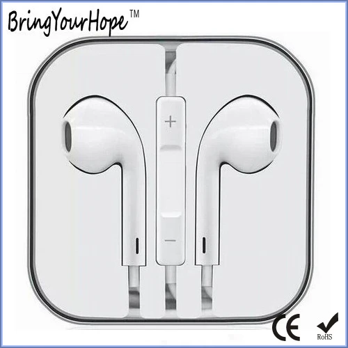 Original Quality Earbud Earphone for Iphones in Crystal Case